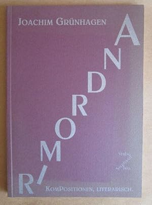 Image du vendeur pour Andromir. KomPositionen, literarisch. mis en vente par Antiquariat Maralt