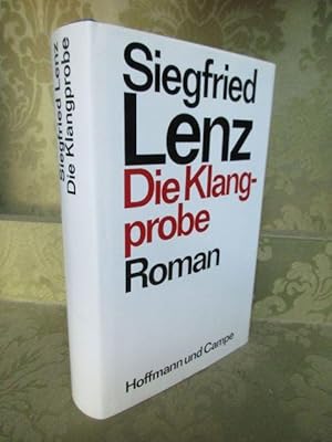 Bild des Verkufers fr Die Klangprobe. Roman. zum Verkauf von Antiquariat Maralt