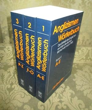 Anglizismen-Wörterbuch. Der Einfluß des Englischen auf den deutschen Wortschatz nach 1945. - Begr...