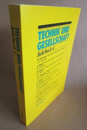 Bild des Verkufers fr Technik und Gesellschaft. Jahrbuch 4. zum Verkauf von Antiquariat Maralt