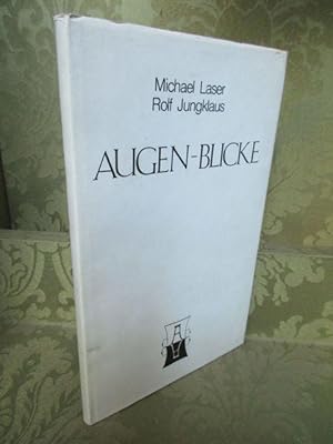 Seller image for Augen-Blicke. Lyrik. Mit Graphiken von Rolf Jungklaus. Vorwort von Tilman Krause. for sale by Antiquariat Maralt