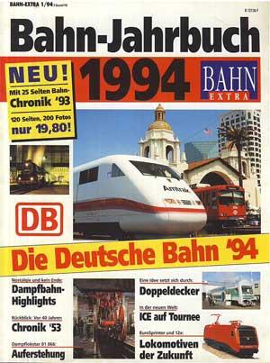Bahn Jahrbuch 1994. Bahn-Extra.