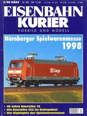 Eisenbahn Kurier. Vorbild und Modell. Heft Nr. 305. 2/98.