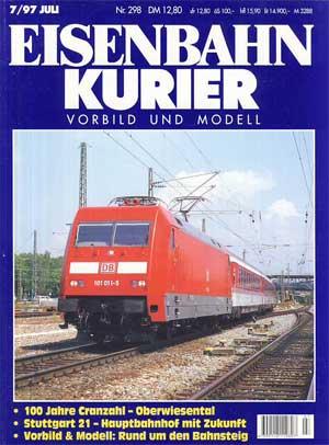 Eisenbahn Kurier. Vorbild und Modell. Heft Nr. 298. 7/97.