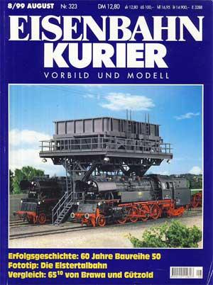 Eisenbahn Kurier. Vorbild und Modell. Heft Nr. 323. 8/99.