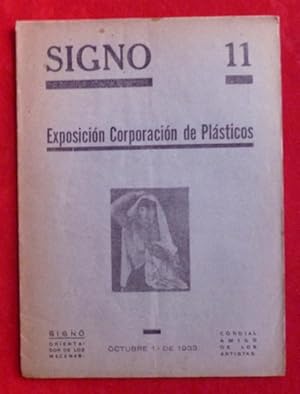 Seller image for Revista SIGNO N 11 - 1 de Octubre de 1933 for sale by Libreria del Signo