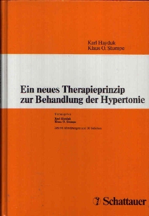 Bild des Verkufers fr Ein neues Therapieprinzip zur Behandlung der Hypertonie zum Verkauf von Andrea Ardelt