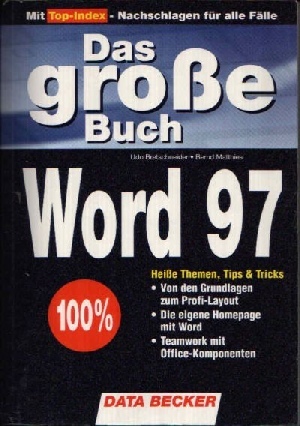 Das große Buch Word 97