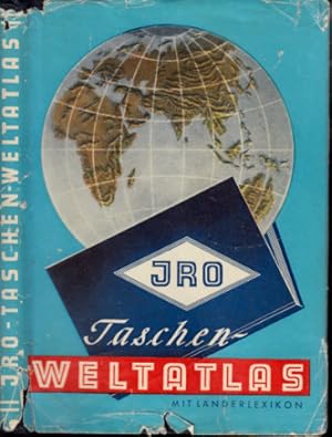 JRO Taschen-Weltatlas Mit 62 Seiten vielfarbigen Landkarten der ganzen Welt, einem Länderlexikon ...