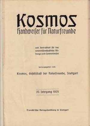 Seller image for Kosmos - Handweiser fr Naturfreunde - Heft 7, 8, 9, 10, 11, 5 Hefte in einem Band gebunden for sale by Andrea Ardelt