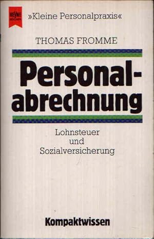 Personalabrechnung Lohnsteuer und Sozialversicherung