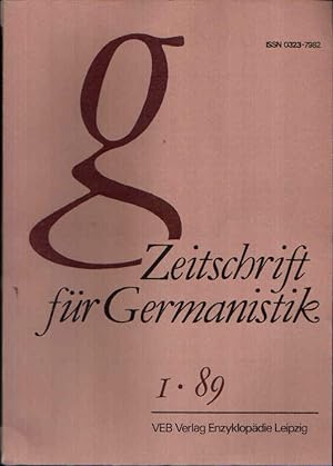 Zeitschrift für Germanistik