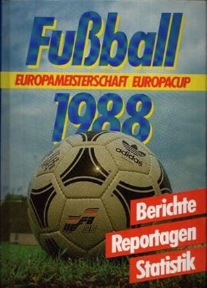 Bild des Verkufers fr Fuball 1988 Europameisterschaft - Europacup - Berichte, Reportagen, Statistik zum Verkauf von Andrea Ardelt