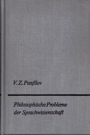 Bild des Verkufers fr Philosophische Probleme der Sprachwissenschaft zum Verkauf von Andrea Ardelt