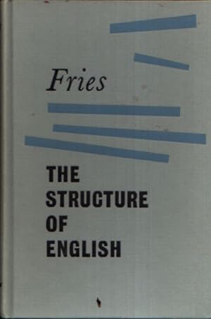 Bild des Verkufers fr The Strukturell of English An introduction to the contruction of English Sentences zum Verkauf von Andrea Ardelt