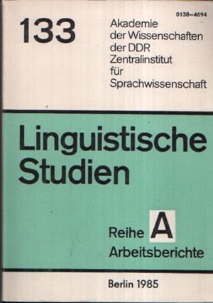 Immagine del venditore per Fachsprachliche Textlinguistik Linguistische Studien Reihe A Arbeitsbericht 133 venduto da Andrea Ardelt