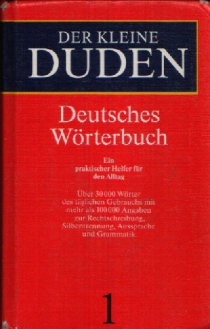 Bild des Verkufers fr Der kleine Duden Deutsches Wrterbuch zum Verkauf von Andrea Ardelt