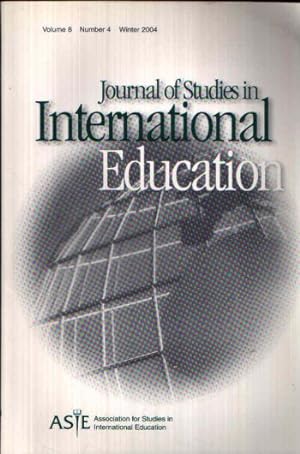 Immagine del venditore per Journal of Studies in International Eduction Volume 8, Issue 4, Winter 2004 venduto da Andrea Ardelt