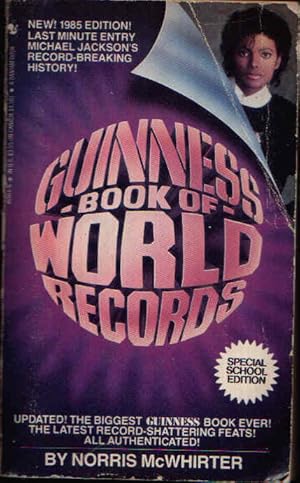 Bild des Verkufers fr Guinness 1985 Book of World Records zum Verkauf von Andrea Ardelt