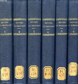 Seller image for OEUVRES COMPLETES DE REGNARD, 6 TOMES (COMPLET) for sale by Le-Livre