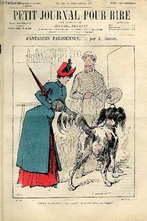 Bild des Verkufers fr Petit journal pour rire N551 de la 3 srie - Fantaisies parisiennes zum Verkauf von Le-Livre
