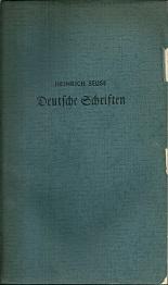 Bild des Verkufers fr Deutsche Schriften. Ausgew. und bertr. von Anton Gabele. zum Verkauf von Antiquariat Axel Kurta