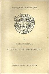 Imagen del vendedor de Comenius und die Sprache. a la venta por Antiquariat Axel Kurta