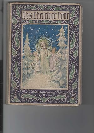 Image du vendeur pour Das Christkind kommt. Geschichten, Verse und Lieder fr die Weihnachtszeit, gesammelt von Walter Classen-Schwab. Mit 4 farbigen Bildern von Tilde Eisgruber : davon sind nur 3 Bilder noch vorhanden. mis en vente par Antiquariat Frank Dahms