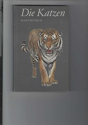 Seller image for Die Katzen. Ein Taschenbuch ber die Gro-, Mittel-, Klein- und Hauskatzen der Erde. Mit 24 farbigen Tafeln von Michael Limann und gezeichneten Artverbreitungskarten im Text. for sale by Antiquariat Frank Dahms