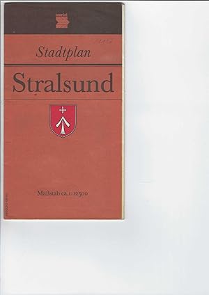 Stadtplan Stralsund. Maßstab: ca. 1 : 12 500,