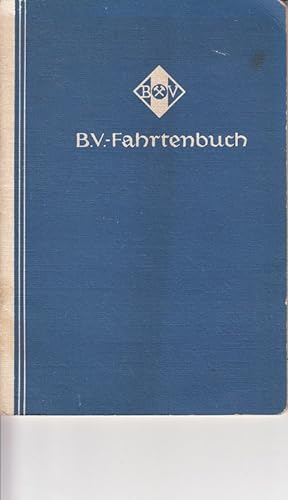 B.V.-Fahrtenbuch 1938.