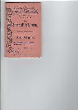 Bild des Verkufers fr Ein Bruderzwist in Habsburg. Trauerspiel in fnf Aufzgen. Reclams Universal-Bibliothek Nr. 4393. zum Verkauf von Antiquariat Frank Dahms