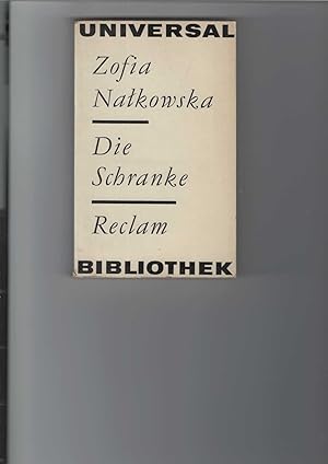 Seller image for Die Schranke. Roman. Reclams Universal-Bibliothek Band 289. [Aus dem Polnischen bersetzt von Caesar Rymarowicz]. Nachwort von Eberhard Dieckmann. for sale by Antiquariat Frank Dahms