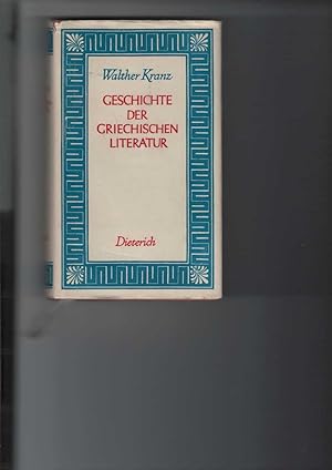 Geschichte der griechischen Literatur. Sammlung Dieterich Band 42. Mit 9 Abbildungen.