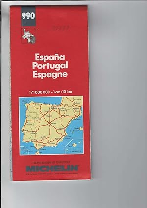 Seller image for Espana Portugal Espagne. Mastab: 1 : 1 000 000, for sale by Antiquariat Frank Dahms