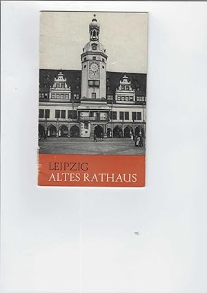 Bild des Verkufers fr Das Alte Rathaus zu Leipzig. Reihe: "Baudenkmale", Heft 1. zum Verkauf von Antiquariat Frank Dahms