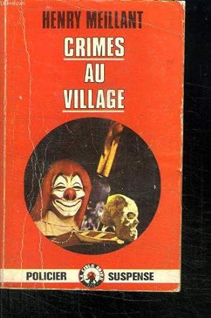 Bild des Verkufers fr Crimes Au Village. zum Verkauf von JLG_livres anciens et modernes