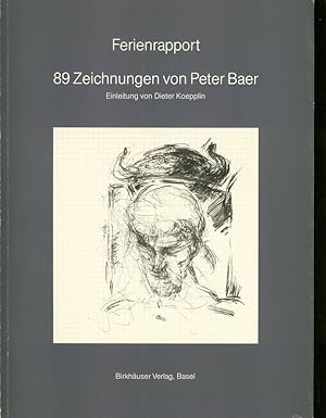 Seller image for Ferienrapport: 89 Zeichnungen von Peter Baer. for sale by Antiquariat Bookfarm