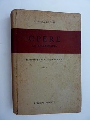 Imagen del vendedor de OPERE Tradotte da M. N. MORANDO F.S.P. Volume IV a la venta por Historia, Regnum et Nobilia