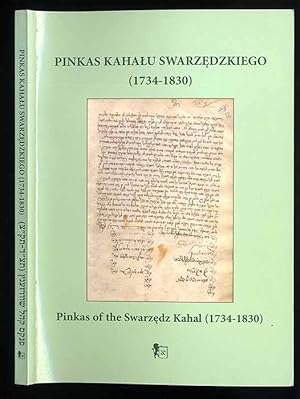 Bild des Verkufers fr Pinkas kahalu swarzedzkiego (1734-1830) zum Verkauf von POLIART Beata Kalke