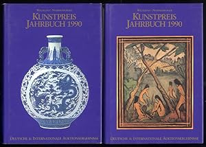 Seller image for Kunstpreis Jahrbuch 1990. Deutsche und Internationale Auktionsergebnisse. Band.45 Teil 1-2 w 2 vol for sale by POLIART Beata Kalke