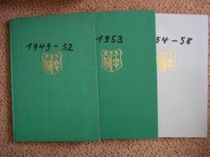 Chronik der Kreisstadt Wangen im Allgäu. 3 Bände. 1. Band: 1949-1952 / 2. Band: 1953 / 3. Band: 1...