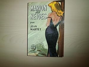 Seller image for MARION DES NEIGES for sale by Le temps retrouv