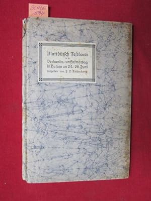 Plattdütsch Festbook - Festbook to de Verbandsdage vun de plattdütsche Landesverband för Schleswi...