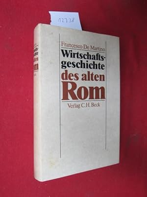 Wirtschaftsgeschichte des alten Rom. Aus d. Ital. übers. von Brigitte Galsterer.