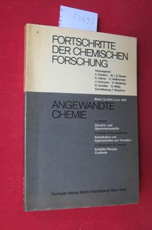 Angewandte Chemie - Band 12, Heft 2, Juni 1969. Fortschritte der chemischen Forschung, hrsg. v. A...