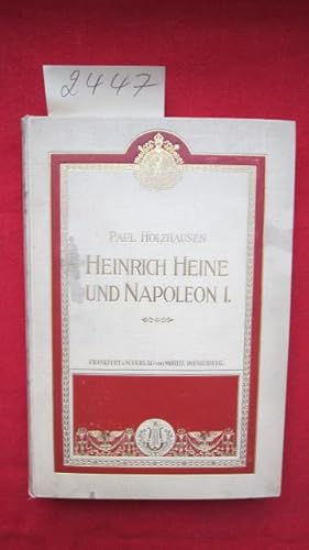 Seller image for Heinrich Heine und Napoleon I. for sale by Versandantiquariat buch-im-speicher