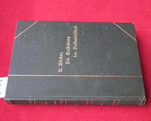 Imagen del vendedor de Die Entstehung der Volkswirtschaft : Vortrge und Versuche. Von Dr. Karl Bcher, ord. Professor an der Universitt Leipzig. a la venta por Versandantiquariat buch-im-speicher