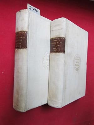 Bild des Verkufers fr Twenty famous Naval Battles - Salamis to Santiago. Vol. 1 und 2. zum Verkauf von Versandantiquariat buch-im-speicher