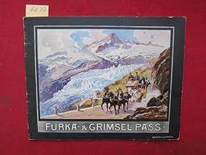 Seller image for Furka & Grimselpass - Souvenir-Album mit 32 Ansichten . Edition Illustrato. for sale by Versandantiquariat buch-im-speicher